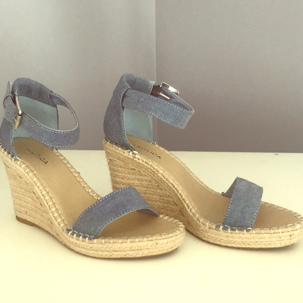 Nautica Wedge Sandals